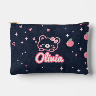 Kawaii Slaapbeer Opbergzakje met Naam Etui