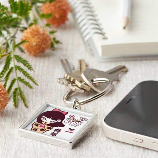 Kawaii Sleutelhanger (Zijkant)