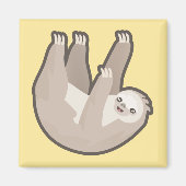Kawaii Sloth Magneet (Voorkant)
