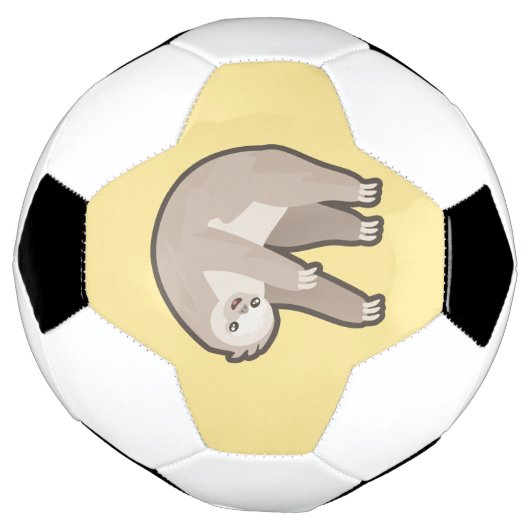 Kawaii Sloth Voetbal (Gedraaid)