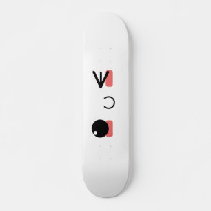 Kawaii Smile - Wink Skateboard