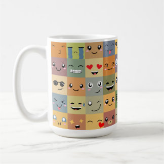 Kawaii Smilies Emoji Pret Koffiemok