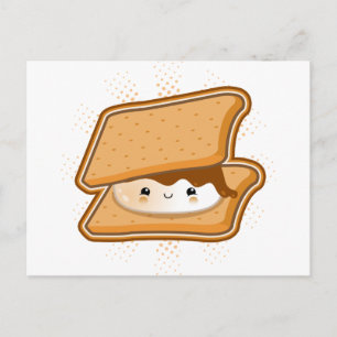 Kawaii Smore Briefkaart