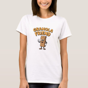 Kawaii Snacks: Schattigee Granola Art T-shirt
