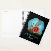 Kawaii Snail Schattige gepersonaliseerd Planner (Display)