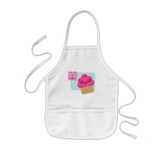 Kawaii Snoep Cupcake Kinder Apron Schort