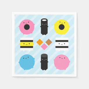 Kawaii Snoep Licorice Allsorts Servet