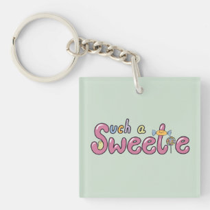 Kawaii Snoep Thema Motief Sleutelhanger