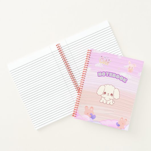 Kawaii Spiral Notitieboek voor kinderen (Binnen)