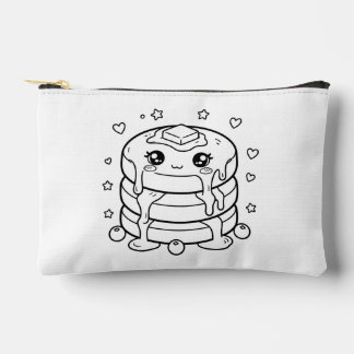 Kawaii stapel pannenkoeken kleuren etui