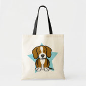 Kawaii Star Beagle Canvas tas (Voorkant)