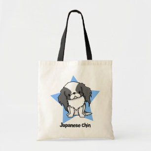 Kawaii Star Blk Japanse kin Tote Bag