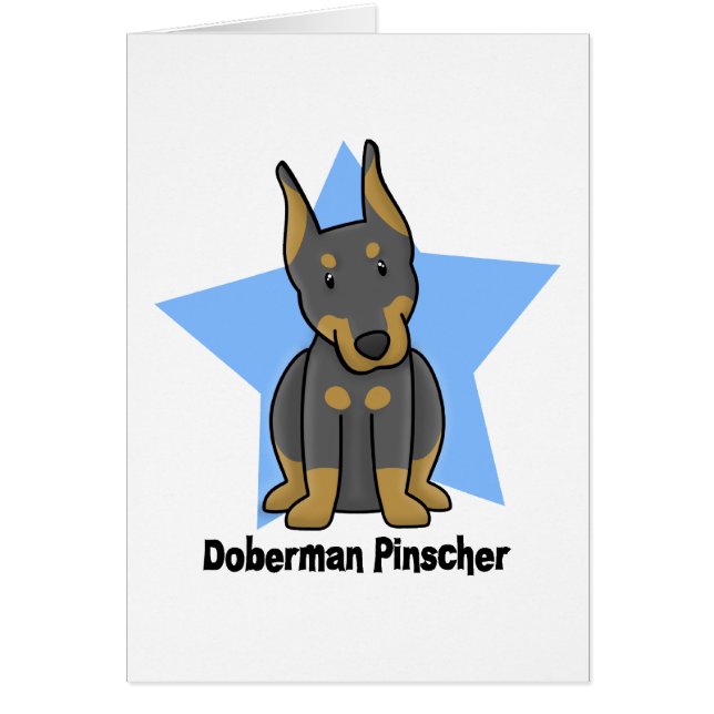 Kawaii Star Doberman Pinscher (Voorkant)