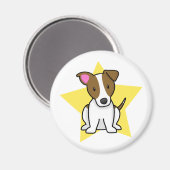Kawaii Star Jack Russell Terrier Magnet (Recto/Verso)