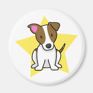 Kawaii Star Jack Russell Terrier Magnet Magneet