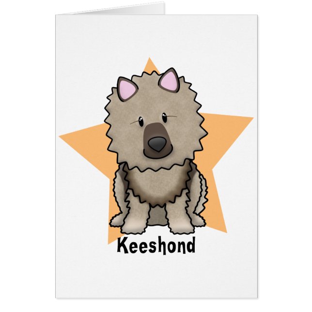 Kawaii Star Keeshond (Voorkant)