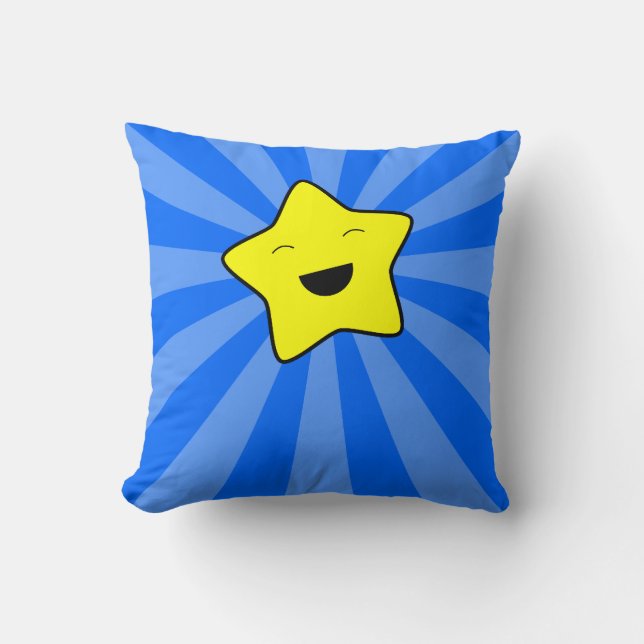Kawaii Star Pillow Kussen (Voorkant)