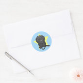 Kawaii Star Puli Ronde Sticker (Envelop)