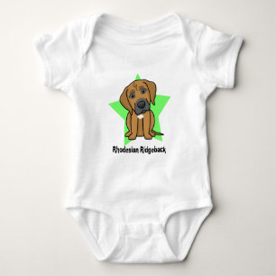 Kawaii Star Rhodesian Ridgeback Baby Creeper Romper