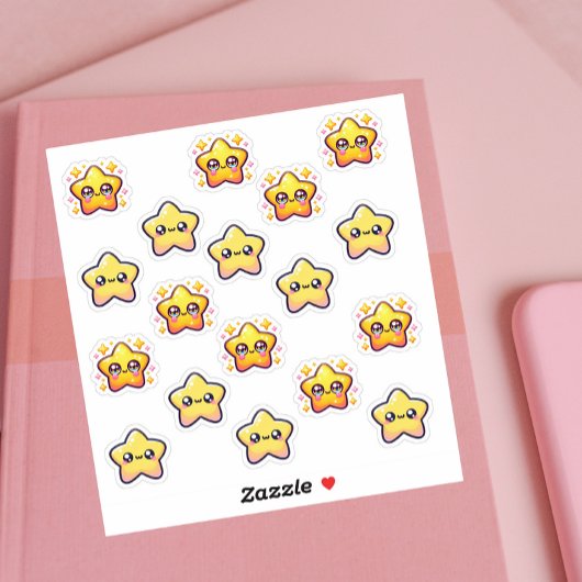 Kawaii Stars Sticker Pack