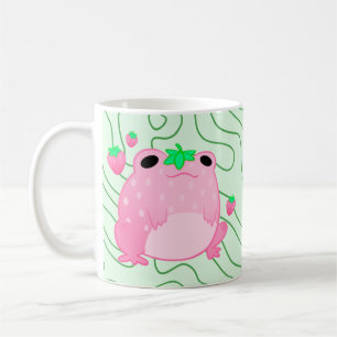 Kawaii Strawberry Frog Softcore Koffiemok