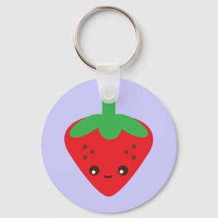 Kawaii Strawberry Sleutelhanger
