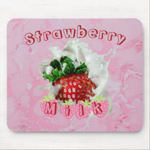 Kawaii Strawberry Summer Fruit Schattige Voedsel T Muismat