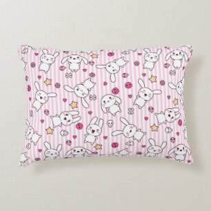 kawaii strepen patroon decoratief kussen
