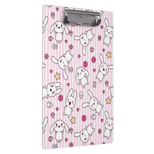 kawaii strepen patroon klembord (Rechts)