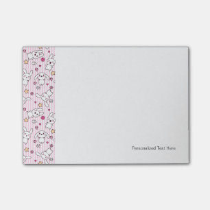 kawaii strepen patroon post-it® notes
