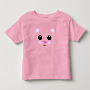 Kawaii Style Kitten Kinder Shirts
