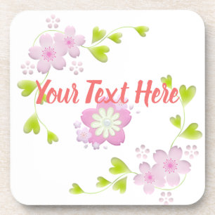 Kawaii Style Sakura Cherry Tree Blossom Bier Onderzetter