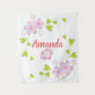 Kawaii Style Sakura Cherry Tree Blossom Wandkleed
