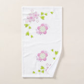 Kawaii Style Sakura Fleur d'arbre de cerisier (Serviette à main)