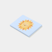 Kawaii Sun Post-it® Notes (Schuin)