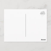 Kawaii Sun & Rain Briefkaart (Achterkant)