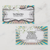 Kawaii Sunburst Visitekaartjes (Voorkant / Achterkant)