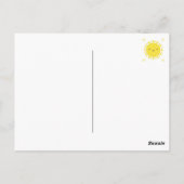 Kawaii Sunny Days Briefkaart (Achterkant)