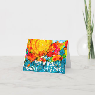 Kawaii Sunrise Hope Lovitude Bedankkaart