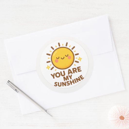 Kawaii Sunshine Sticker (Enveloppe)