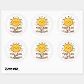 Kawaii Sunshine Sticker (Feuille)
