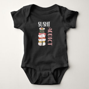 Kawaii Sushi Anime Cute Japans Food Romper