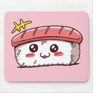 Kawaii Sushi Cute Japans Food Muismat