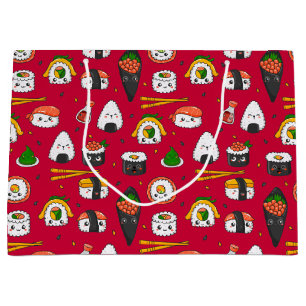 Kawaii Sushi Gift Bag Groot Cadeauzakje