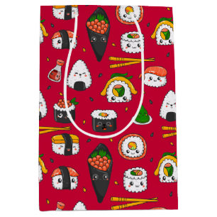 Kawaii Sushi Gift Bag Medium Cadeauzakje