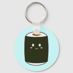 Kawaii Sushi Roll Sleutelhanger