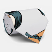 Kawaii sushi roule Cravate (Roulé)