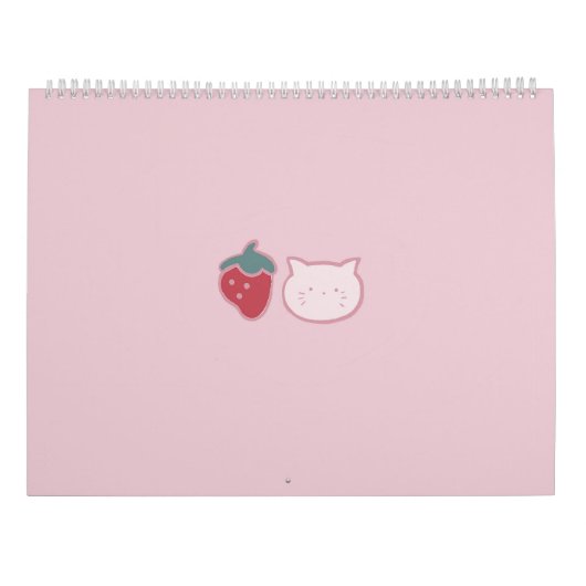 Kawaii Sweet Traitements Calendrier 2025 - Objecti (Dos)