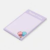 Kawaii Sweets Lollipops Post-it® Notes (Schuin)