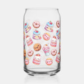 Kawaii Sweets Treats glazen blikbeker (Rechts)